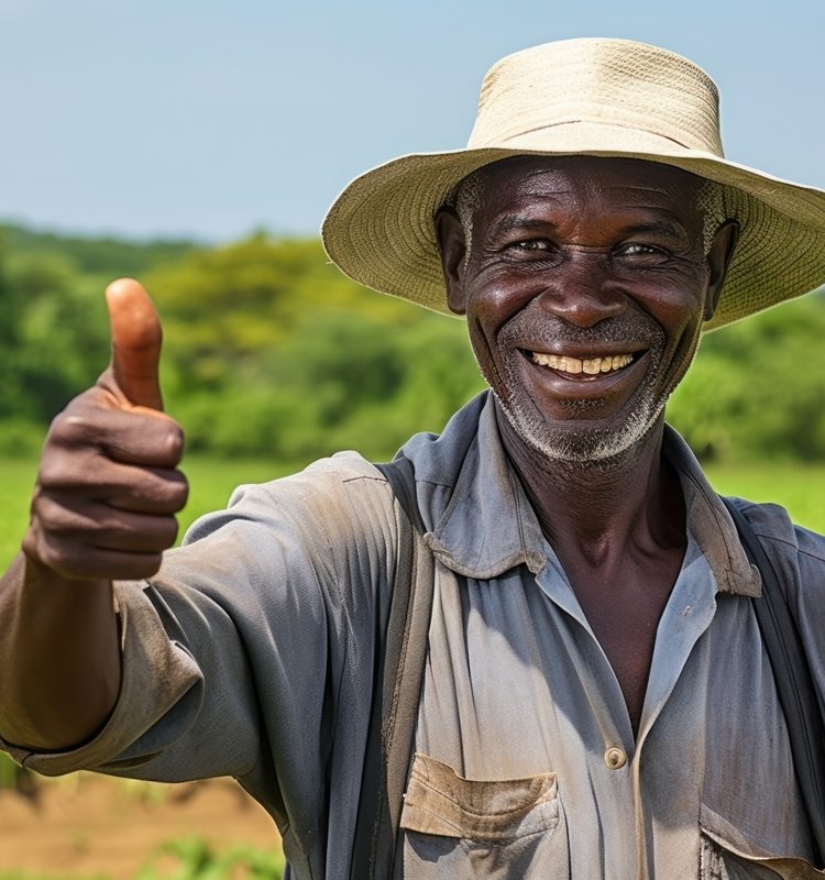 Outdoors farmer smile adult.